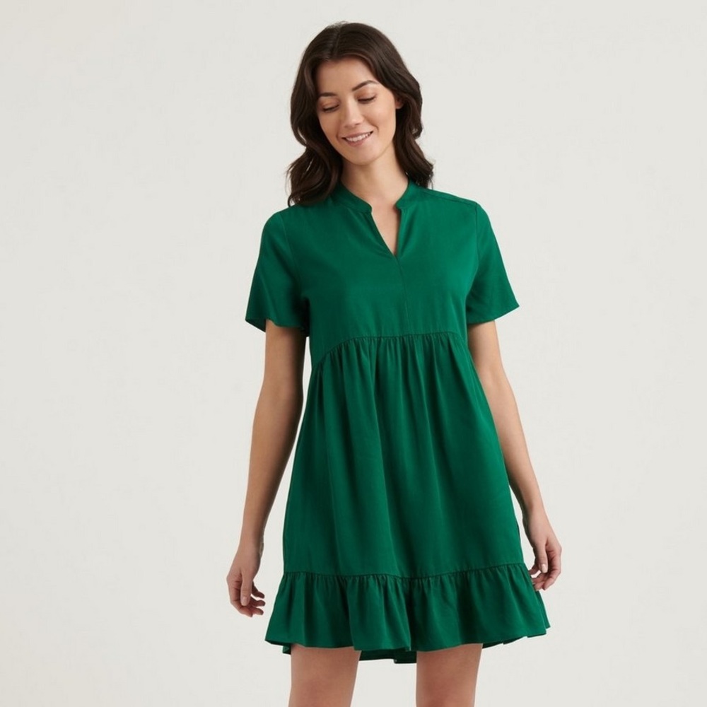 Lucky Brand green short sleeve dress